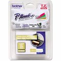 Brother Brother® P-Touch® TZ Labeling Tape, 1/2" x 16.4 ft., White/Satin Gold TZEMQ835